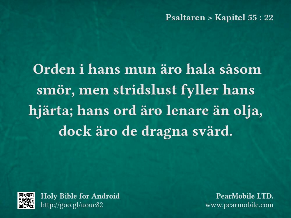 Psaltaren, Kapitel 55:22